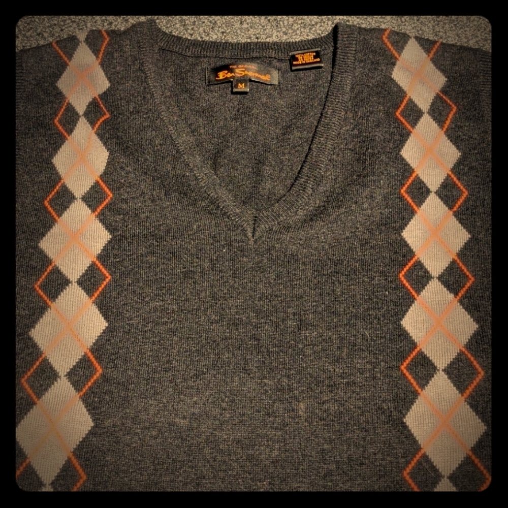 Ben Sherman sweater vest.